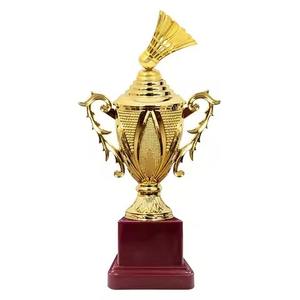 Luxury Finish Metal Cricket Trophy Cup Championship Sports Award - Product Image 2