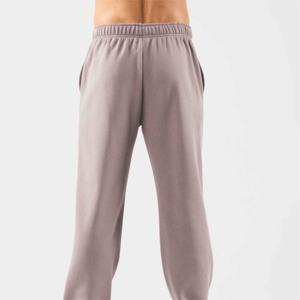 Cómodos pantalones de chándal de algodón lavado, venta al por mayor, pantalones de hombre, ropa informal, pantalones de moda, pantalones de chándal de entrenamiento ajustados - Product Image 2