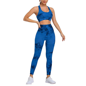 Conjunto de Yoga Deportivo para Mujer, Ajuste Perfecto para Entrenamiento y Ejercicio, Conjunto de Yoga para Mujer para Fitness en Interiores y Exteriores y Práctica de Yoga - Product Image 1