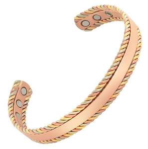 Bracelet en cuivre fait main - thérapeutique - Viking - énergie - unisexe - Product Image 1