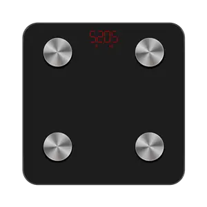 Escala de grasa corporal de alto rendimiento, conexión Bluetooth, Monitor de composición corporal, Analizador de salud con aplicación para teléfono inteligente