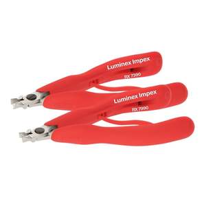 ERGO Precision Stubby Flat Nose <b>Pliers</b> German Material Chainmaille Stainless Steel Synthetic Handle High Quality Jewelry Tools - Product Image 4