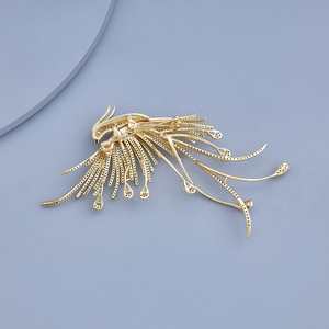 Chic <b>Crystal</b> Rhinestone Zinc Alloy Brooch Pin 22g for Women's Party Gifts <b>Animal</b> Pattern Korean Style - Product Image 2