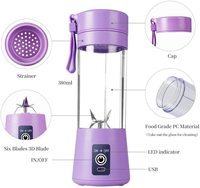 Mélangeurs et centrifugeuses multifonctionnels de haute qualité Mini machine d'extraction de presse-agrumes portable rechargeable par USB OEM