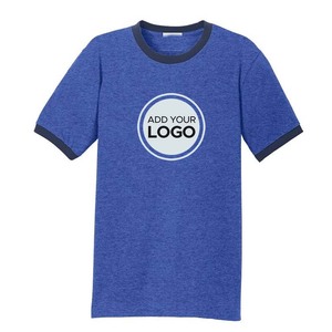 Bella Canvas Canvas Mens 3.4 oz. Tri-blend T-Shirt TRI-BLEND T Shirts Ringer Custom Logo T Shirt - Product Image 4