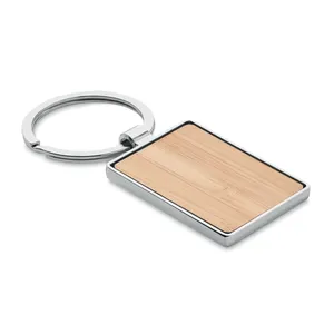 Bendigo <b>Personalized</b> Bamboo Promotional <b>Keychains</b> & Carabiners Custom Merchandising Item - Product Image 4