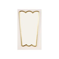 Miroir mural moderne et minimaliste complétant sans effort toute amélioration décorative de l'espace de vie intérieur