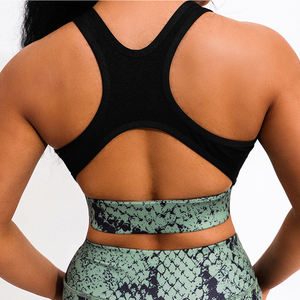 Fabricación Logotipo personalizado Ropa atlética Mujeres Deportes de alto impacto Gimnasio Ropa de yoga Tallas grandes Deportes Acción Top Fitness Set - Product Image 6