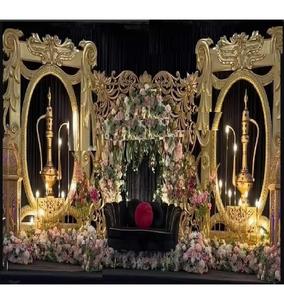 Marvelous mehndsangeet การตกแต่งสำหรับงานแต่งงานมุสลิมการออกแบบล่าสุดแผงเวทีงานแต่งงานในฝัน - Product Image 1