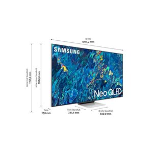 Televisor Inteligente LED 4K de 85 Pulgadas Plateado con Rango Dinámico para Uso en el Hogar, Cocina o Baño - Product Image 1