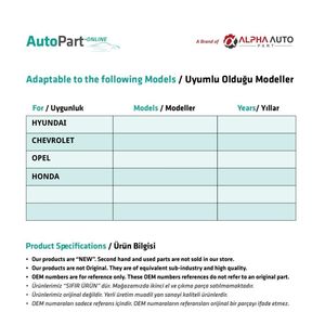 ปลั๊ก crankcase สำหรับ Honda,Hyundai,Chevrolet,Opel - Product Image 2