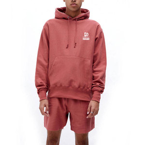 Conjuntos de Sudadera y Pantalones Cortos de Diseño Moderno, Logotipo Personalizado, Ligeros, Casuales, 100% Algodón, Ropa Urbana, Estampado Sólido, Tallas Grandes para Otoño - Product Image 1