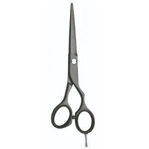 Ciseaux de coiffeur en acier inoxydable lame tranchante Dall couleur noire ciseaux de salon de beauté avec repose-doigt réglable - Product Image 6