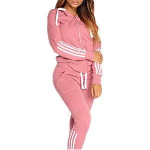 Chándal de Mujer 100% Algodón Personalizado, Chándal de Alta Calidad para Mujer, Logotipo Personalizado al por Mayor, Chándal OEM para Chicas a la Moda - Product Image 3