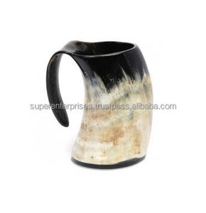 Tasse en corne de vache africaine pour boire de la bière, décor d'intérieur, matériau Unique, tasse à boire - Product Image 5