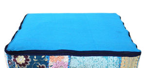 เบาะรองนั่งอินเดียครอบคลุมเย็บปะติดปะต่อกันการทําสมาธิตผ้าฝ้ายแท้วินเทจแฮนด์เมดโบฮีเมียนฮิปปี้หมอนกรณีวัสดุคุณภาพดีที่สุด - Product Image 6