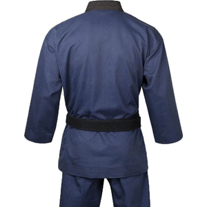 Diseño personalizado de Karate Gi unifrom Your Own Solid MMA Martial Arts Wear Mangas largas OEM para adultos - Product Image 4