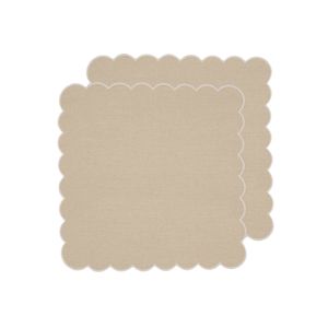 Elegant Classic <b>Linen</b> Table <b>Placemats</b> with Delicate Embroidery Work Durable and Sophisticated Dining Room Interior Decor - Product Image 6