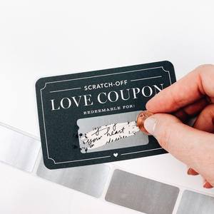 บัตรคูปองแบบขูด - Product Image 1