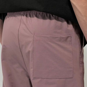 Pantalon cargo en toile taille haute pour homme - Coupe décontractée moderne, lourd, respirant, vêtements décontractés pour l'extérieur - Product Image 5