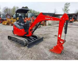 Mini excavadora Kubota U55-5 usada de Japón en venta. Excavadora Kubota U55 U35 U30 U25 U15 U20 U40 con motor Kubota de buena calidad. - Product Image 3