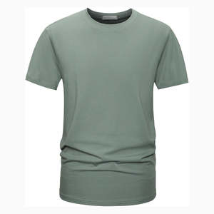 Prix de gros, meilleure qualité, t-shirt 100% coton pour homme, coupe ample, vente chaude, t-shirts pour homme à manches courtes sur mesure, été, OEM - Product Image 2