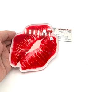 Azulejo de pestañas acrílico en forma de labios, herramienta de pestañas de belleza al por mayor sostenible, servicio OEM de impresión de logotipo personalizado - Product Image 4