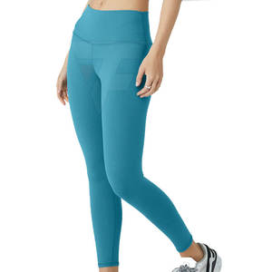 เสื้อผ้าเล่นโยคะฟิตเนสแบบสองชิ้นสำหรับผู้หญิงผ้าแห้งเร็วแบบกำหนดเองได้เอวโลโก้ออนไลน์ - Product Image 5