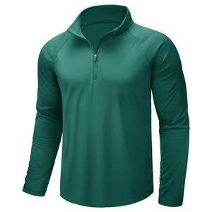 Sudadera atlética para hombre para entrenamientos con impresión de logotipo bordado personalizado y etiquetas personalizadas para sesiones de entrenamiento - Product Image 1