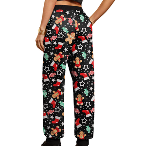 Pantalones de chándal de mujer de tela ultra suave al tacto hechos con tela suave y cintura con cordón Pantalones de chándal al por mayor para mujer - Product Image 2