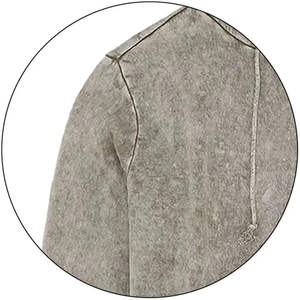 Vente en gros de sweats à capuche délavés à l'acide de qualité supérieure pour hommes logo personnalisé sweats à capuche tricotés et respirants délavés à l'acide pour hommes logo personnalisé - Product Image 2