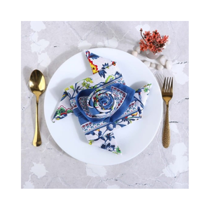 Servilletas de Algodón de Grado Resort de 18x18 Pulgadas y 320 Hilos con Diseño Tropical Personalizado Tejido para Hostelería de Lujo y Venta al por Mayor de Alto Volumen - Product Image 5