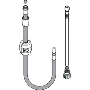 Hansgrohe HG Plastic <b>Hose</b> 1.25 M for Kitchen Mixer - Product Image 3