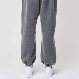 Joggers antiarrugas para hombre con tela teñida Lisa Pantalones cómodos para ropa informal y Deportes - Product Image 3