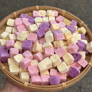 Yaourt lyophilisé premium, cubes de fruits croquants, fraise, myrtille, mangue, collation populaire pour l'exportation, yaourt lyophilisé - Product Image 6