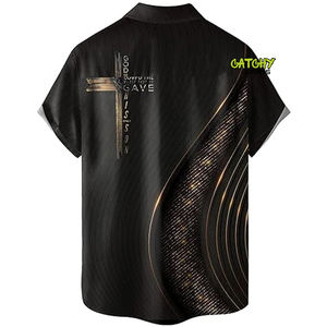 CATCHY GEARS Nueva Camiseta de Verano para Hombre, Diseño Personalizado de Alta Calidad, Estilo Tribal Polinesio Hawaiano, Transpirable y de Secado Rápido - Product Image 3