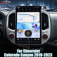 Autoradio GPS Android 13 14,4'' pour Chevrolet Colorado Canyon 2019-2023 Lecteur multimédia vidéo pour voiture Stéréo automobile