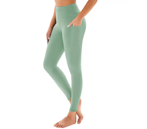 Leggings pour femmes tendance, taille haute, push-up, extensible, compression, doux, respirant, sans couture, pour la salle de sport, vêtements décontractés, écologiques - Product Image 3
