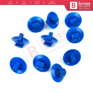 BCF5041 10 Pieces Side Moulding Clip 7703077420 Blue Color For - Product Image 2