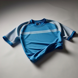 Col en v natation vêtements de plage t-shirt hommes à manches courtes 100% Polyester voir à travers l'été t-shirts hommes résille Football t-shirt hommes - Product Image 6