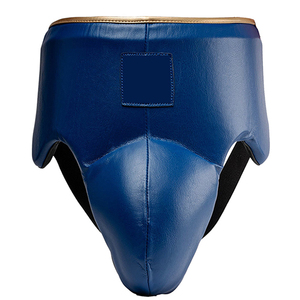 Protège-aine en cuir léger anti-transpiration pour MMA et boxe, support renforcé, bouclier de protection, sangles réglables, ajustement sécurisé - Product Image 3