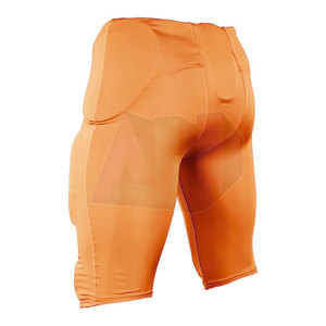 Uniforme de football américain professionnel, short en tissu polyester et élasthanne durable, coupe confortable pour les entraînements et les matchs, personnalisable - Product Image 6