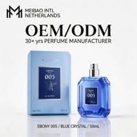 C2U Ebony 005 OEM Logo Kustom Label Pribadi Grosir 50ml Parfum EDP Oriental Woody Unisex