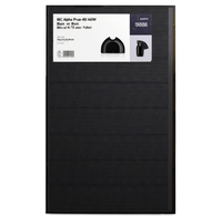 Panneau solaire bifacial de type N REC Alpha Pure-RX 460W 182mm Cell 21,5% d'efficacité Noir sur Noir sur Palette