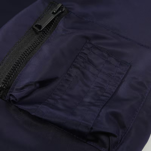 Chaqueta Universitaria Personalizada con Logotipo, Mangas de Cuero PU, Bordado, Chaqueta de Béisbol Universitaria para Parejas, Chaqueta Universitaria con Letras - Product Image 2