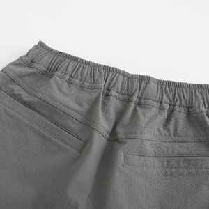 Pantalones cortos deportivos informales de verano para hombre, entrenamiento de secado rápido, correr, entrenamiento de gimnasia, cintura elástica transpirable, logotipo personalizado - Product Image 4