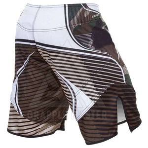 Fabrication directe en usine de shorts MMA Matériau en spandex léger de qualité supérieure Logo personnalisé Vêtements d'arts martiaux de qualité supérieure - Product Image 2