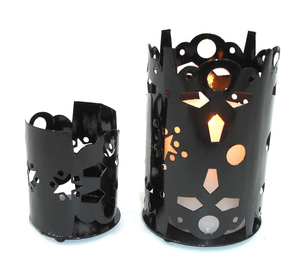 Linternas de velas marroquíes de hierro de primera calidad, decoración de boda dorada, juego de faroles con cuentas al precio más barato en la India, Navidad - Product Image 4
