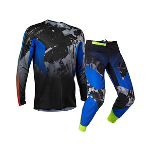 Pantalon et maillot de motocross Combinaison de course MX Uniforme de vélo de moto Tenue de course Ensemble de vélo - Product Image 3