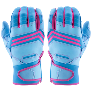 Gants de baseball personnalisés pour adultes, design à manchette longue, respirants, ajustables, en cuir, pour softball, QASWA SPORTS, ambidextres, fermeture auto-agrippante - Product Image 5